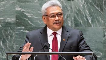  الرئيس غوتابايا راجابكسا 