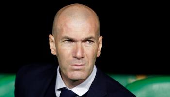 زين الدين زيدان مدرب ريال مدريد السابق