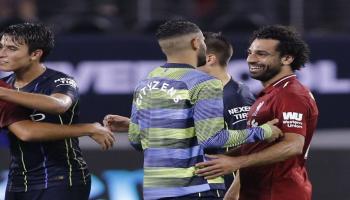 محمد صلاح ورياض محرز نجما ليفربول ومانشستر سيتي