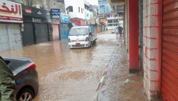 تحذيرات من سيول جارفة في اليمن