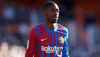 عثمان ديمبلي مهاجم برشلونة