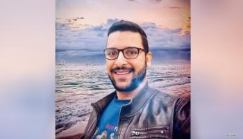 صورة متداولة للطبيب المصري أحمد حاتم ماضي