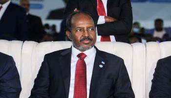  الرئيس الصومالي حسن شيخ محمود