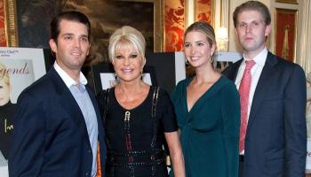 إيفانا ترامب وابنتها إيفانكا ونجليها- أرشيفية