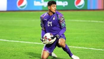 محمد صبحي حارس الزمالك المعار إلى فاركو