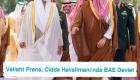 Veliaht Prens, Cidde Havalimanı'nda BAE Devlet Başkanı Şeyh Muhammed bin Zayed'I karşıladı  