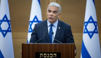 رئيس الحكومة الإسرائيلية يائير لابيد - أرشيفية