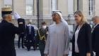 Mohamed ben Zayed arrive au Parlement français