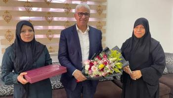 رئيس الحكومة الليبية فتحي باشاغا في مصراتة