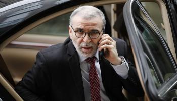 رئيس المؤسسة الوطنية للنفط المقال مصطفى صنع الله- أرشيفية