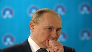 الرئيس الروسي فلاديمير بوتين بدا مصابا بسعال 