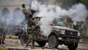 اشتباكات سابقة في مصراتة الليبية