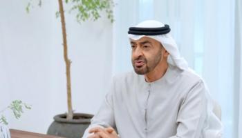 الشيخ محمد بن زايد آل نهيان رئيس دولة الإمارات 