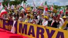 اعتراض ایرانیان برلین به معاهده تبادل زندانیان ایران و بلژیک