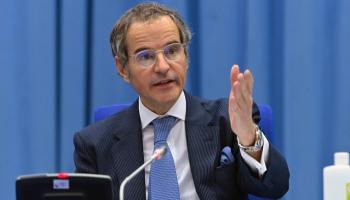 مدير عام الوكالة الدولية للطاقة الذرية رافائيل غروسي