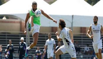 كريم بنزيما مهاجم ريال مدريد