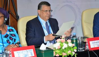 عبد اللطيف وهبي، وزير العدل المغربي - صورة أرشيفية