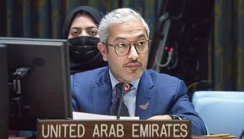 السفير محمد بوشهاب نائب مندوبة دولة الإمارات لدى الأمم المتحدة