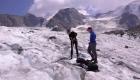 Sıcak havaların etkisiyle Alpler’de buzullar hızla eriyor 
