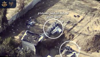 أحد الأنفاق العسكرية لحماس 