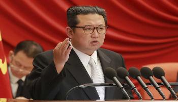 الزعيم الكوري الشمالي كيم جونج أون