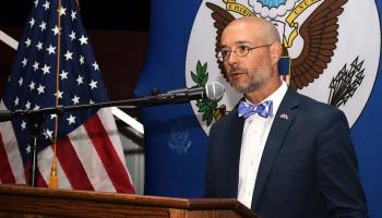 السفير الأمريكي المعين حديثا بنيكاراجوا هوجو رودريغيز