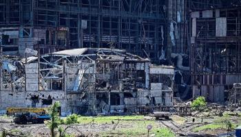 مصنع أزوفستال للصلب في أوكرانيا - أرشيفية