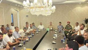 اجتماع قادة التشكيلات المسلحة في غرب ليبيا