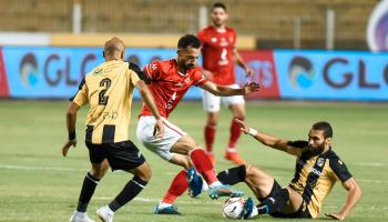 الدوري المصري - الأهلي ضد المقاولون