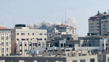 غارة إسرائيلية على قطاع غزة