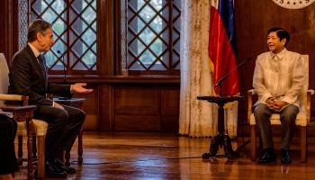 بلينكن يلتقي رئيس الفلبين فرديناند ماركوس