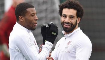 جيورجينو فينالدوم مع محمد صلاح
