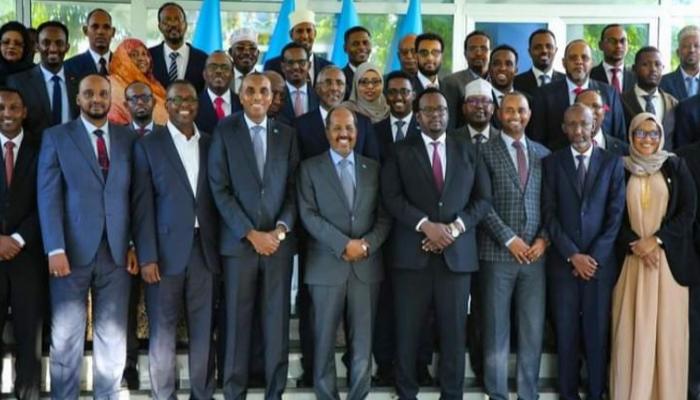 الرئيس الصومالي والحكومة