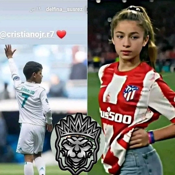 Ronaldo's son - Ronaldo's son and Luis Suarez's daughter