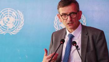 فولكر بيرتيس الممثل الخاص للأمين العام للأمم المتحدة بالسودان- أرشيفية