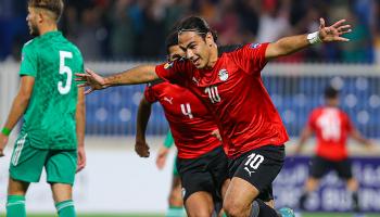 صلاح باشا مهاجم منتخب مصر للشباب