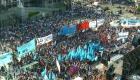 آلاف الأرجنتينيين يتظاهرون في بوينس آيرس للمطالبة بزيادة الأجور