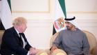 جونسون لمحمد بن زايد: تعاون الإمارات وبريطانيا مهم للعالم