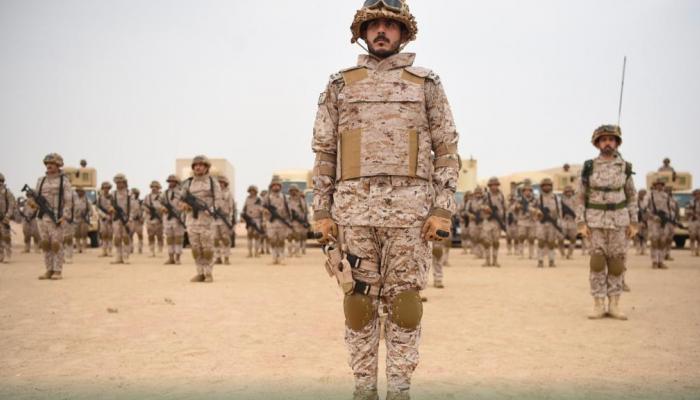 قوات سعودية مشاركة بالتدريب