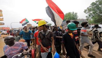 مظاهرات في العاصمة السودانية الخرطوم