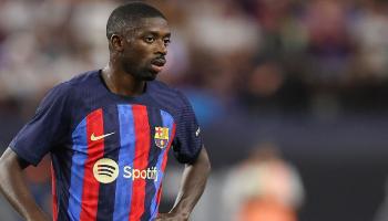 عثمان ديمبلي بقميص برشلونة