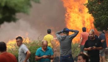 İspanya Moncayo’daki yangında yerleşim yerleri büyük hasar gördü