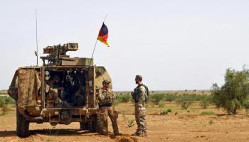 Contingent allemand au Mali