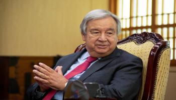أمين عام الأمم المتحدة أنطونيو غوتيريش