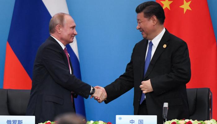 Le président russe Vladimir Poutine et son homologue chinois Xi Jinping