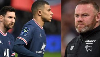 PSG: Wayne Rooney tacle Kylian Mbappé!
