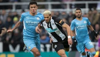 نيوكاسل يونايتد ضد مانشستر سيتي