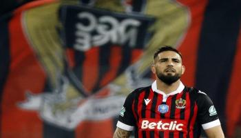 أندي ديلور لاعب نيس الفرنسي
