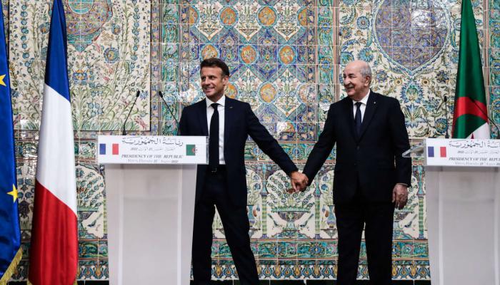 Emmanuel Macron et Abdelmadjid Tebboune