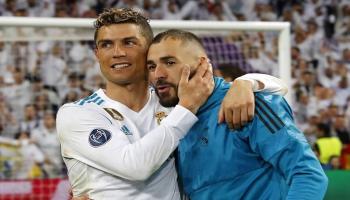 رونالدو وكريم بنزيما